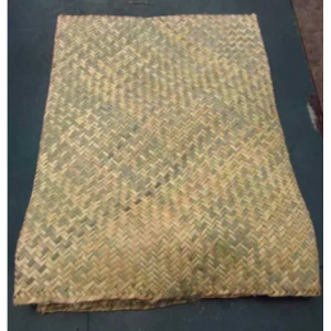 Petate de Tule Natural Artesanal, mide 1.30 × 1.65